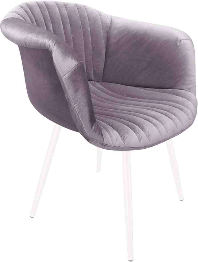 SHT-ST31-С1/S95-1 ледяная лаванда / белый муар