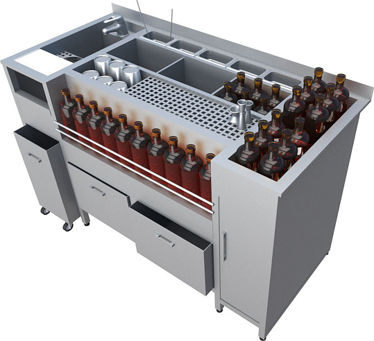 2020 (1500х700х900 мм) с ящиками