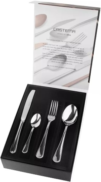 PEP-7100-24L 24 шт. на 6 персон, зеркальная полировка