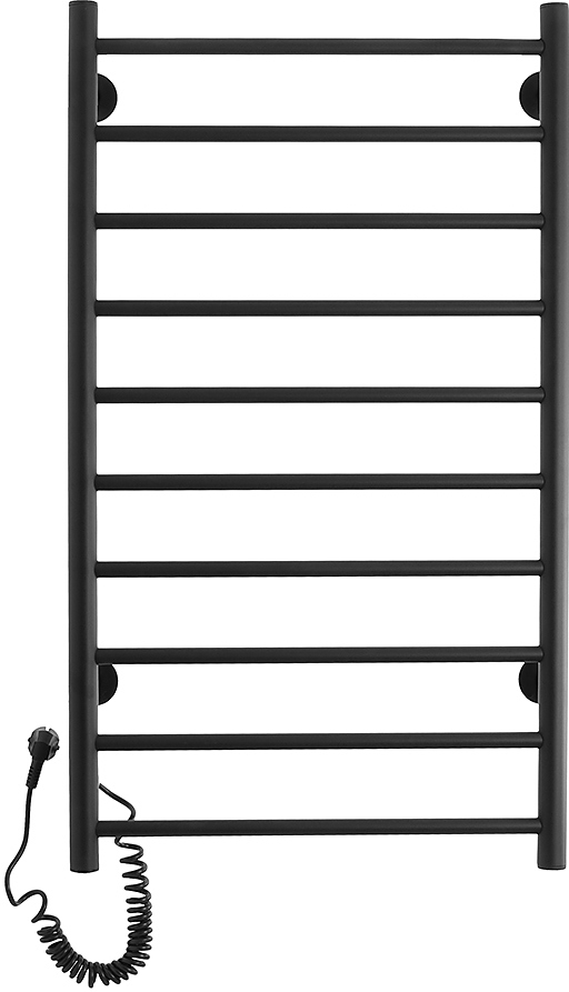 Аврора 109-10 50x90 см ЧРН EK L, с выключателем и термодатчиком, левый