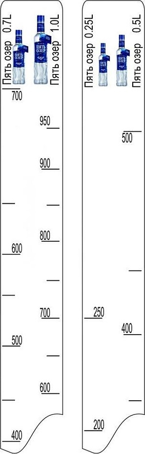 "Пять Озер" (0, 25/0, 5/0, 7/1 л)