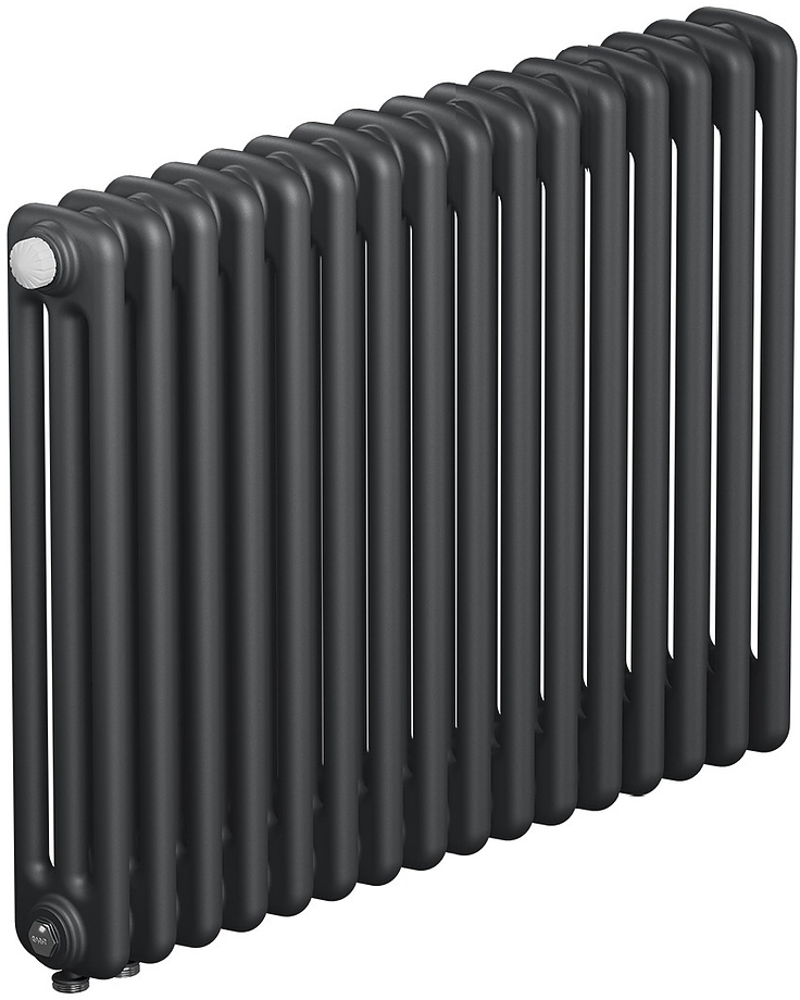 TUBOG TUB 3057-16-DV1-TI титан (16 секций, нижнее односторонее подключение)