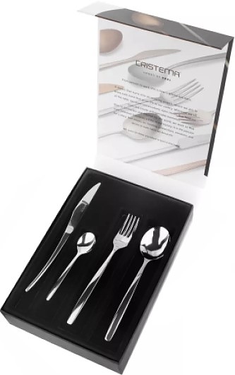 PEP-7500-24L 24 шт. на 6 персон, зеркальная полировка