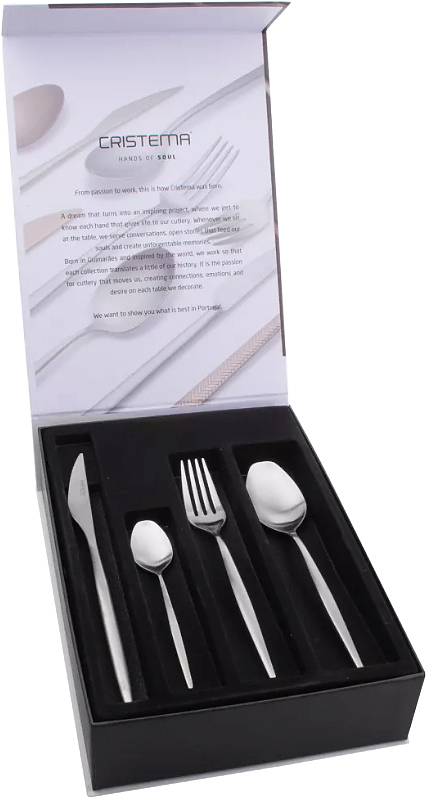 PEP-19300-24LE 24 шт., на 6 персон, матовая полировка