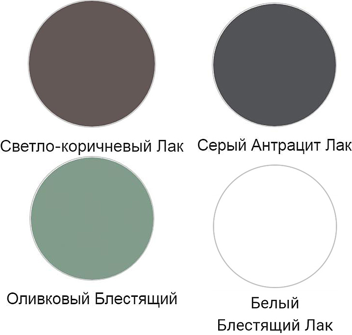 REVE EB1130-442 60 см, серый антрацит лак