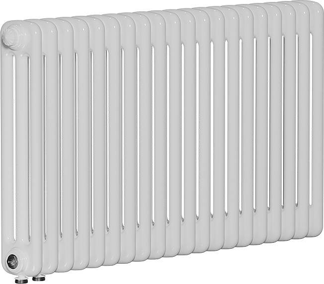 TUBOG TUB 3057-16-DV1 белый (16 секций, нижнее одностороннее подключение)