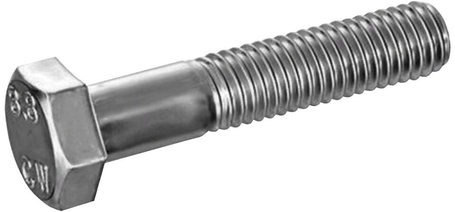 М16Х80 К.П. 5.8 ШЕСТИГРАННЫЙ ВЕС DIN 931 (ГОСТ 7798-70)