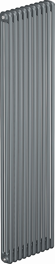 TUBOG TUB 3180-10-TI титан (10 секций, боковое подключение)