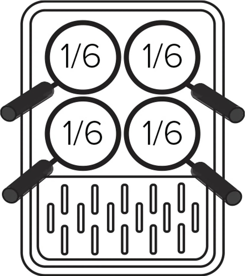 2003080 GN1/6 (R) d = 152 мм h = 215 мм