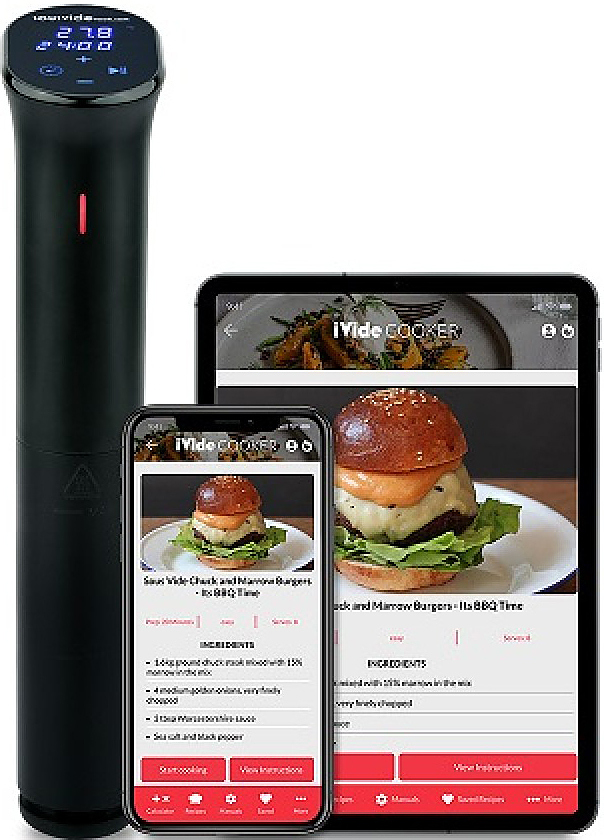 iVide 2.0 Sous Vide Cooker with WIFI SVT-01046EU