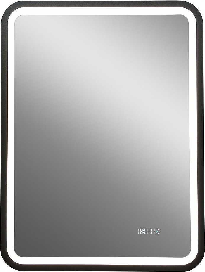 Genova AM-Gen-600-800-S-F-Т 60х80 см, с подсветкой и часами