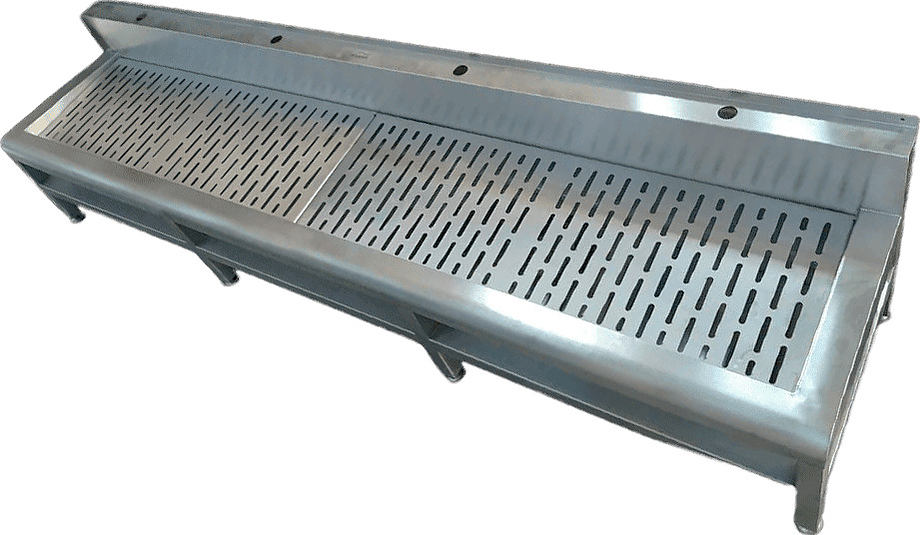 6-005.1 2400x528x550 мм (нерж. сталь)