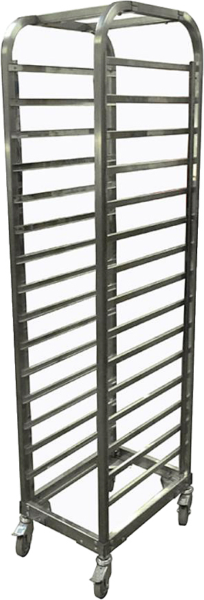 Профи ШпП (пр40*60-15)-38/54/180 , нерж. колёса Ø100 (под противня 400х600)