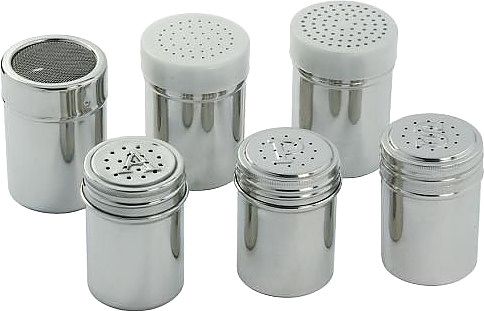 DR 0, 24 л Ø 6см h = 8, 5 см (нерж. сталь) с пластиковой крышкой с мелкой сеткой