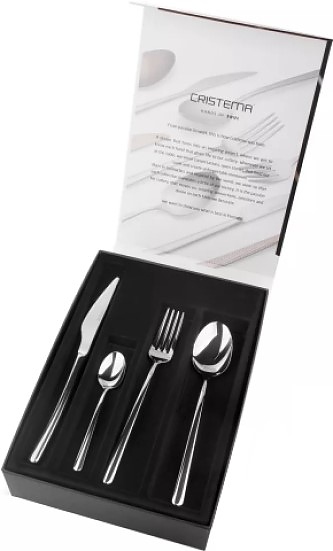 PEP-16200-24L 24 шт. на 6 персон, зеркальная полировка