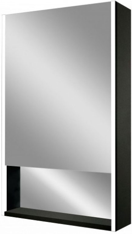 Foggia AM-Fog-500-800-1D-L-DS -F-Nero 50х80 см, левый