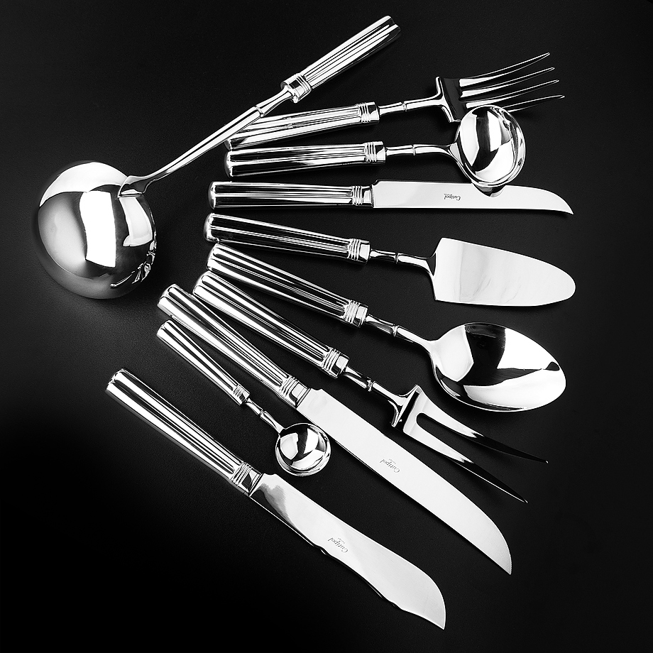 Fontainebleau P1A.01 130 шт., зеркальная сталь