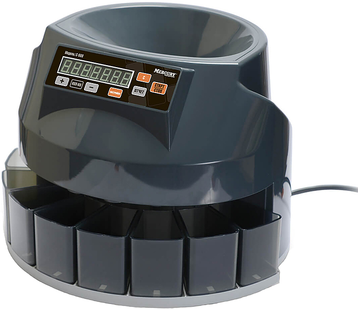 Счетчик-сортировщик монет Mertech C-500