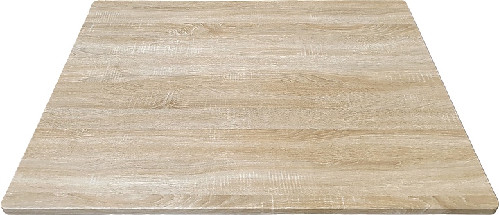 Столешница Sheffilton SHT-TT 80/80 (МДФ) квадратная светлый дуб сонома