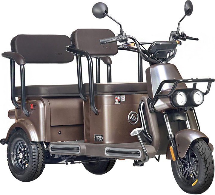 Трицикл WANSHIDA U1-X коричневый