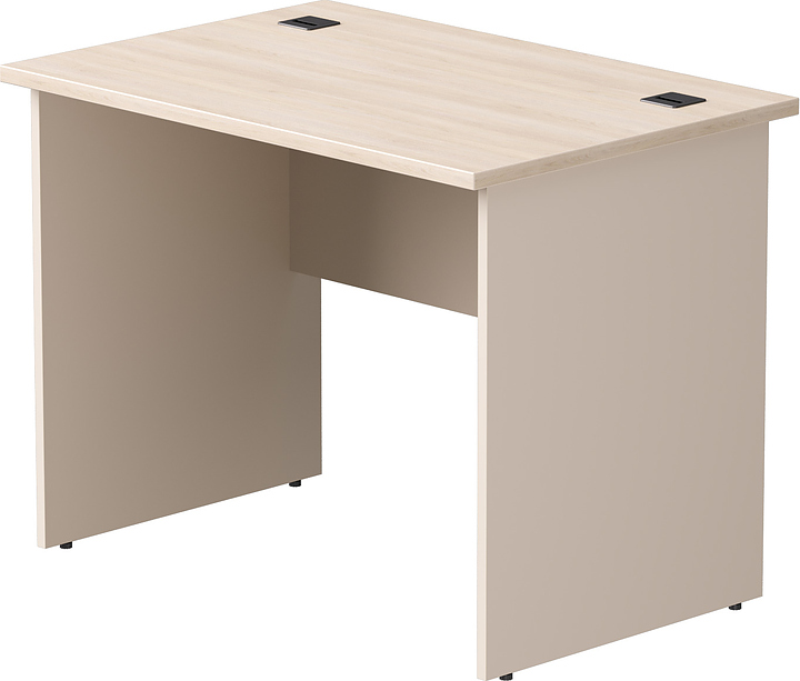 Стол офисный Everprof EVO 980х670х755 мм (ЛДСП) дуб соната / кашемир