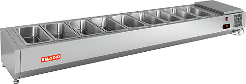 Витрина холодильная HICOLD VRTO 2010 (1/3)