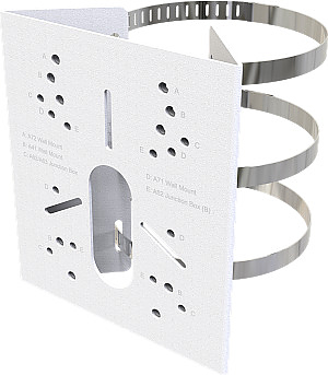 Кронштейн для крепления IP-камер на столб Milesight MS-A01