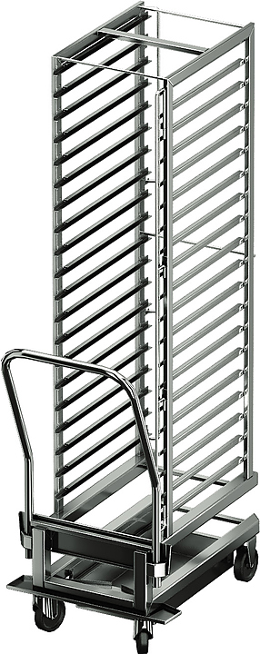 Тележка-шпилька вкатная Gabino CR Combi-20 для пароконвектоматов Combi-2011b