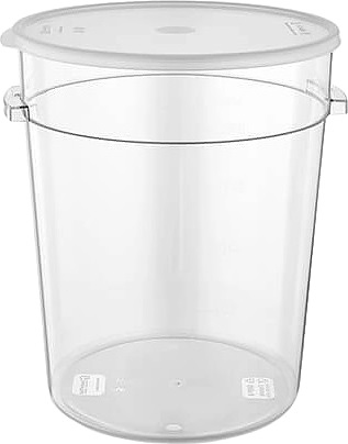 Контейнер для продуктов Gastroplast GRPP-4 4,2 л d=18 см h=21,5 см (полипропилен) прозрачный