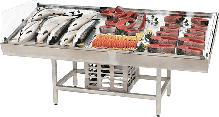 Витрина холодильная Lida Fish V2 (1500х1000х950 мм)