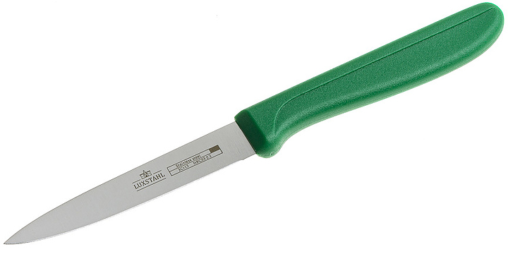 Нож кухонный Luxstahl L46S-839K1 3,7" 96 мм зеленый