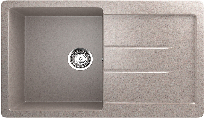 Мойка кухонная ULGRAN U-507-302 песочная