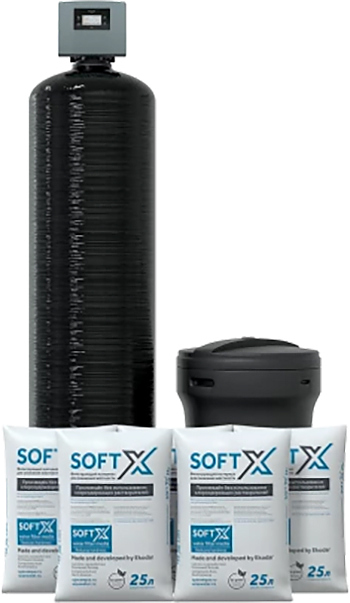 Фильтр-умягчитель SpaceAqua Soft 1665 V1EWDM (смола SoftX)