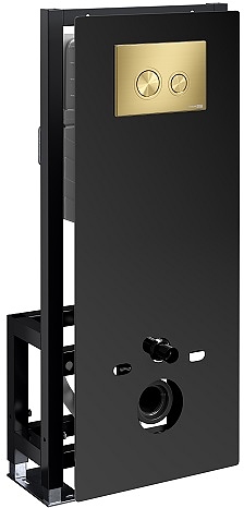 Система инсталляции для подвесного унитаза Wasserkraft Glan 66TLT.010.ME.BL.MG01