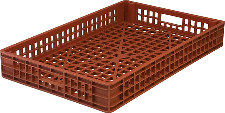 Ящик для хлеба ТАРА.РУ 402 740х460х102 мм красный