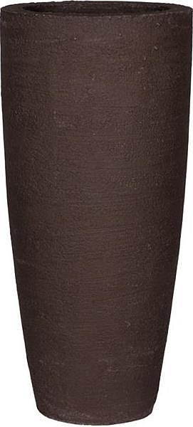 Кашпо Pottery Pots Dax (37х80 см) коричневое матовое
