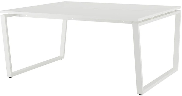 Стол офисный КОБОР OTR/2-140/140 white/premium