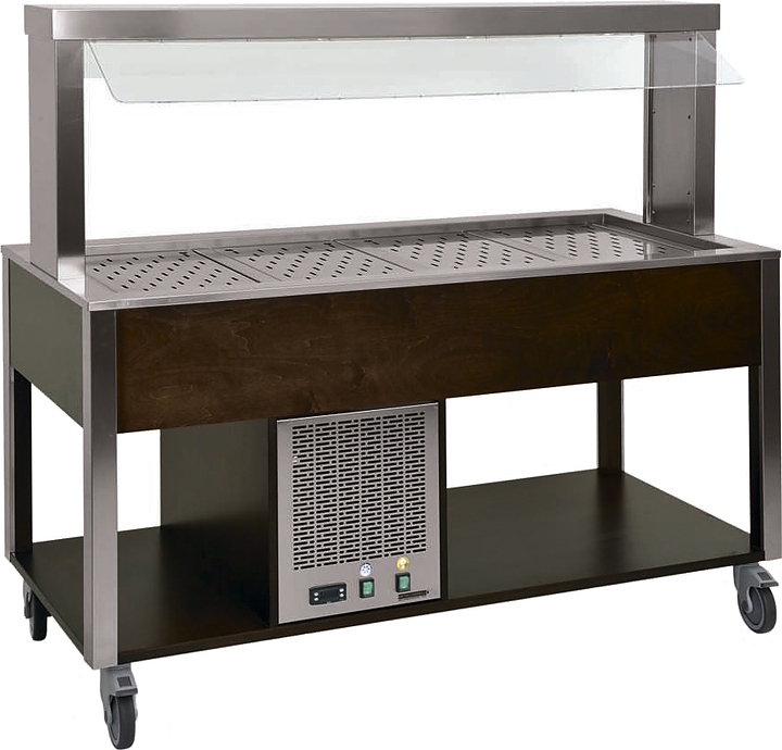 Стол шведский Metalcarrelli 6900.5-R