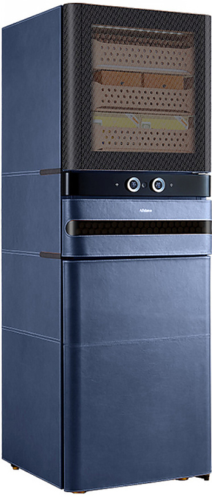 Шкаф для сигар Afidano L6 королевский синий