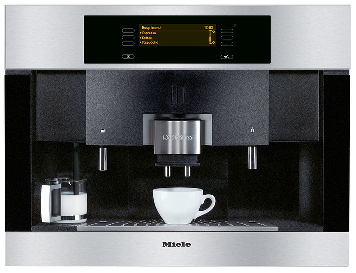 Встраиваемая кофемашина Miele CVA 4085 сталь