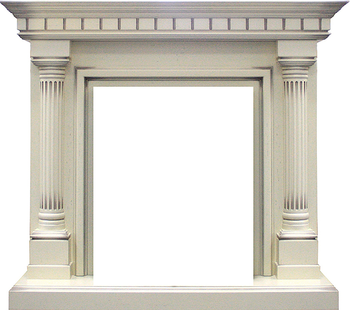 Портал Dimplex Dallas слоновая кость с патиной