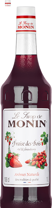Сироп Monin 76234 Земляника 1л (в стеклянной бутылке)
