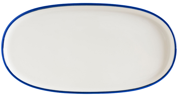 Блюдо для подачи Bonna Линеа Синий Хюгге 78025 300х155 мм