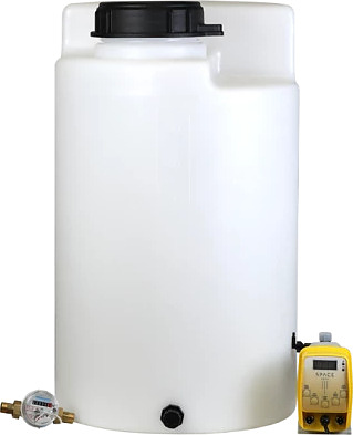 Комплекс дозирования SpaceAqua Dose 603-IMP, емкость 100 л, счетчик Dn15