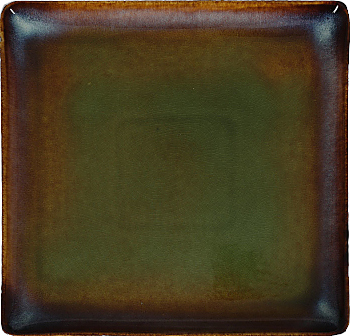 Тарелка квадратная Corone Verde HL497020 232x232 мм сине-зеленая