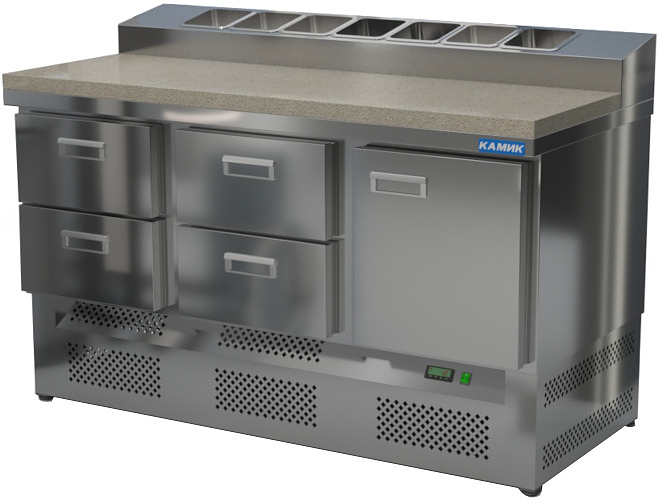 Стол холодильный для пиццы КАМИК СОПН-К-141573