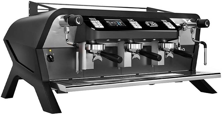 Кофемашина Sanremo F18 3 высокие группы, черная