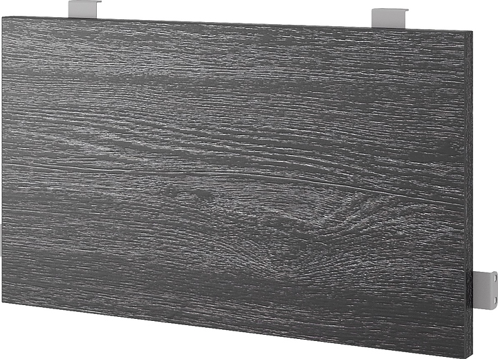 Нижний боковой подвесной экран КОБОР EN2-140 aluminum/glazed (ЛДСП)