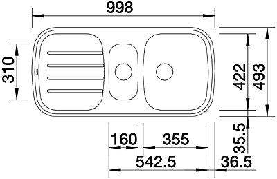 Мойка Blanco CLARIS 6 S