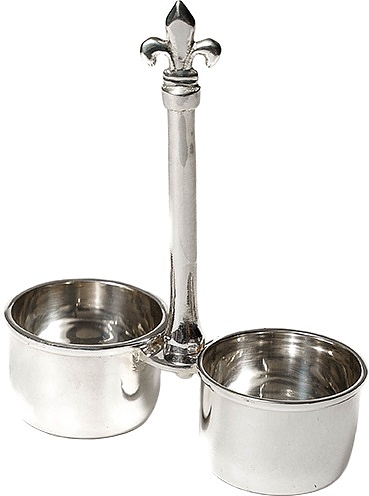 Менажница Roomers Tableware 10199/S 11х5 см h=14 см (никель с посеребрением)